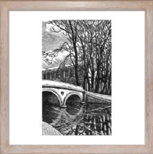 Trinity Bridge Cambridge - Unsigned - Ready Framed